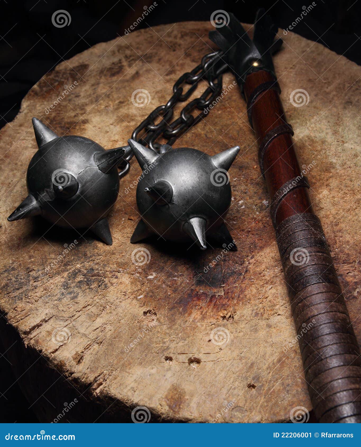 Medieval weapon stock image. Image of dying, death, wood 22206001