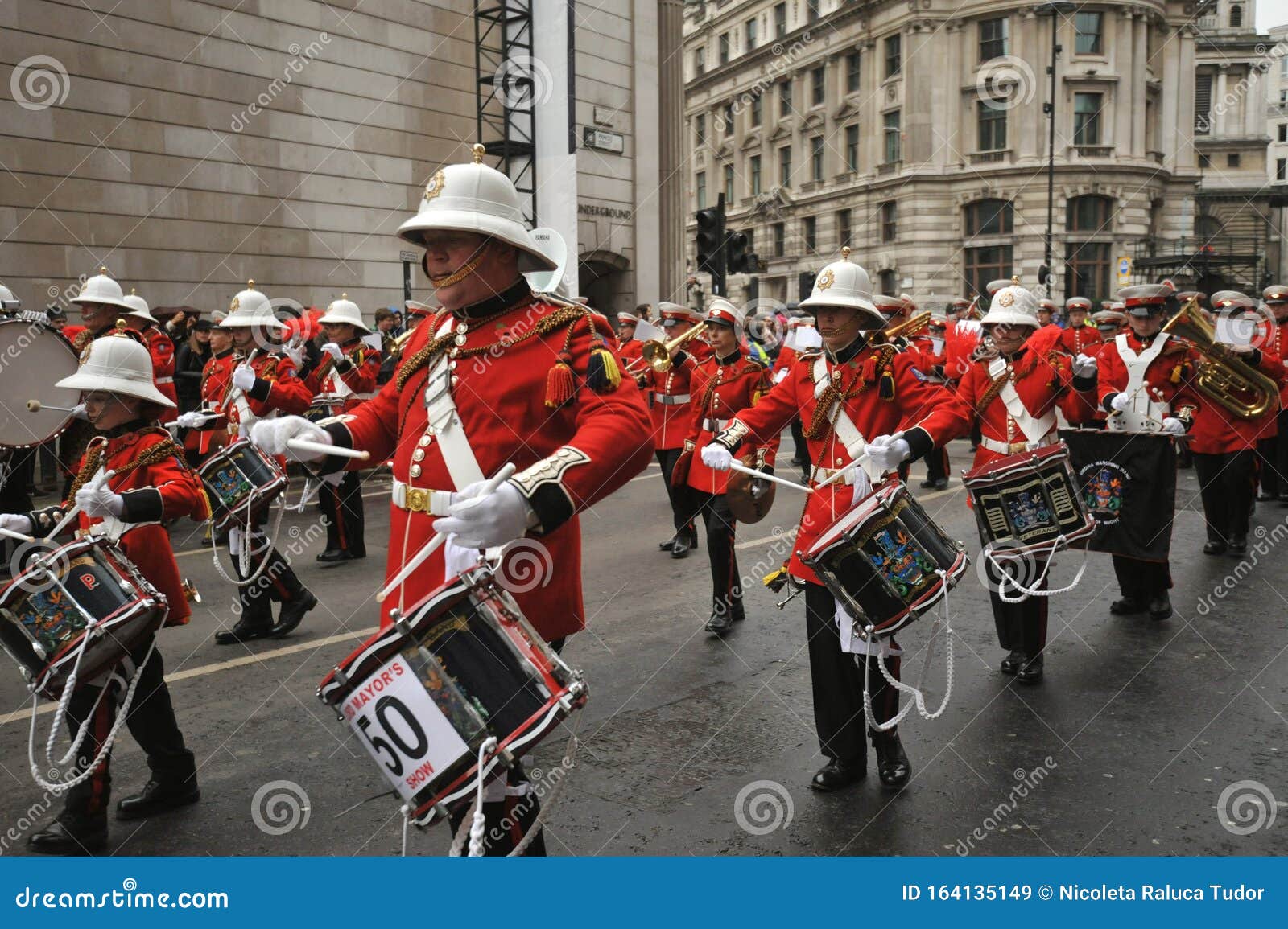 Medina Marching Band At The Lord Mayor Show In London 2022 Medina Marching Band At The Lord Mayor Show In London 2022