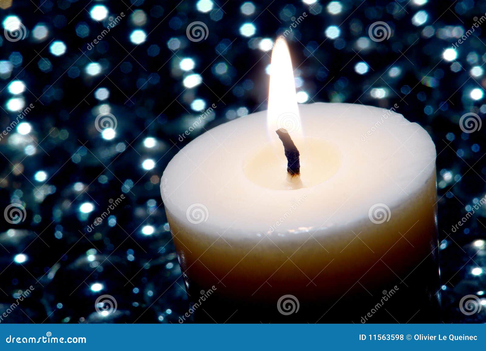 Meditation Candle Burning in New Age Zen Decor Stock Photo Image of
