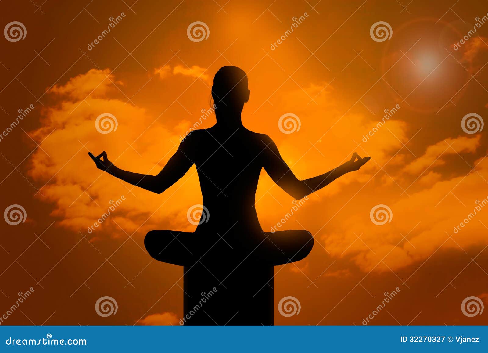 meditation pose