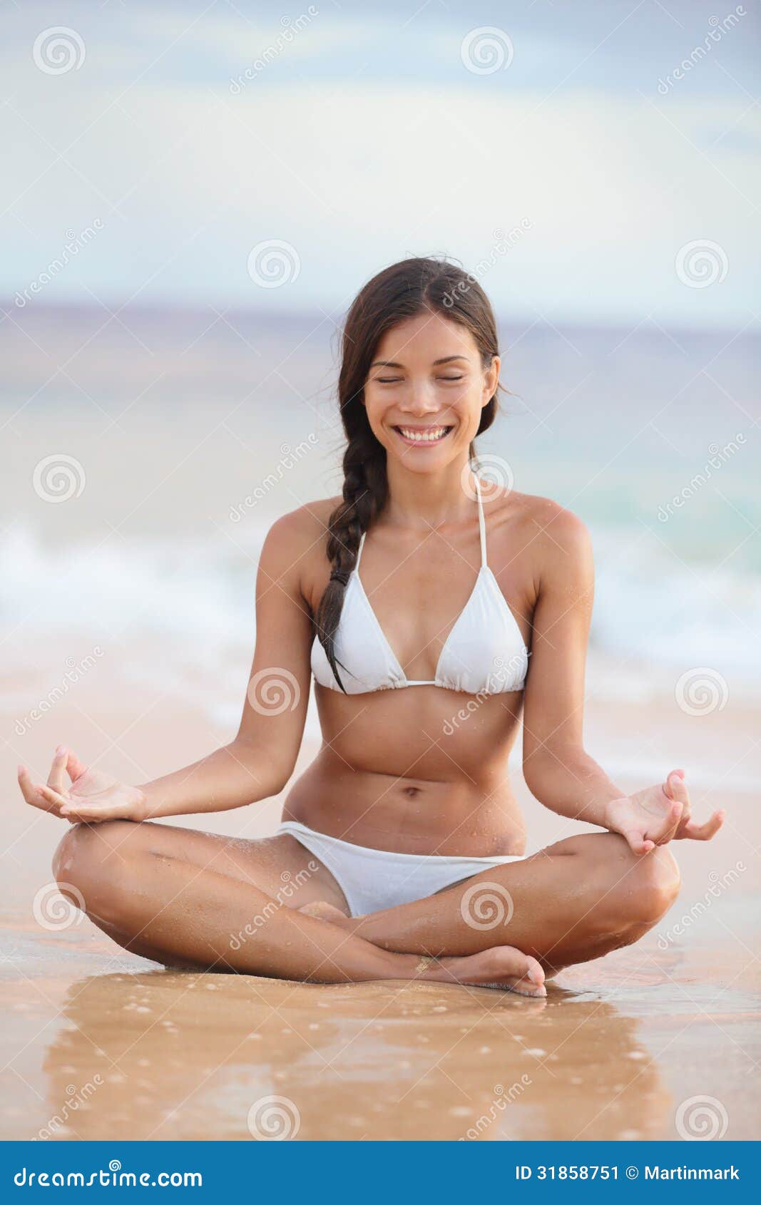 Teen Meditation In Bikini Language 52