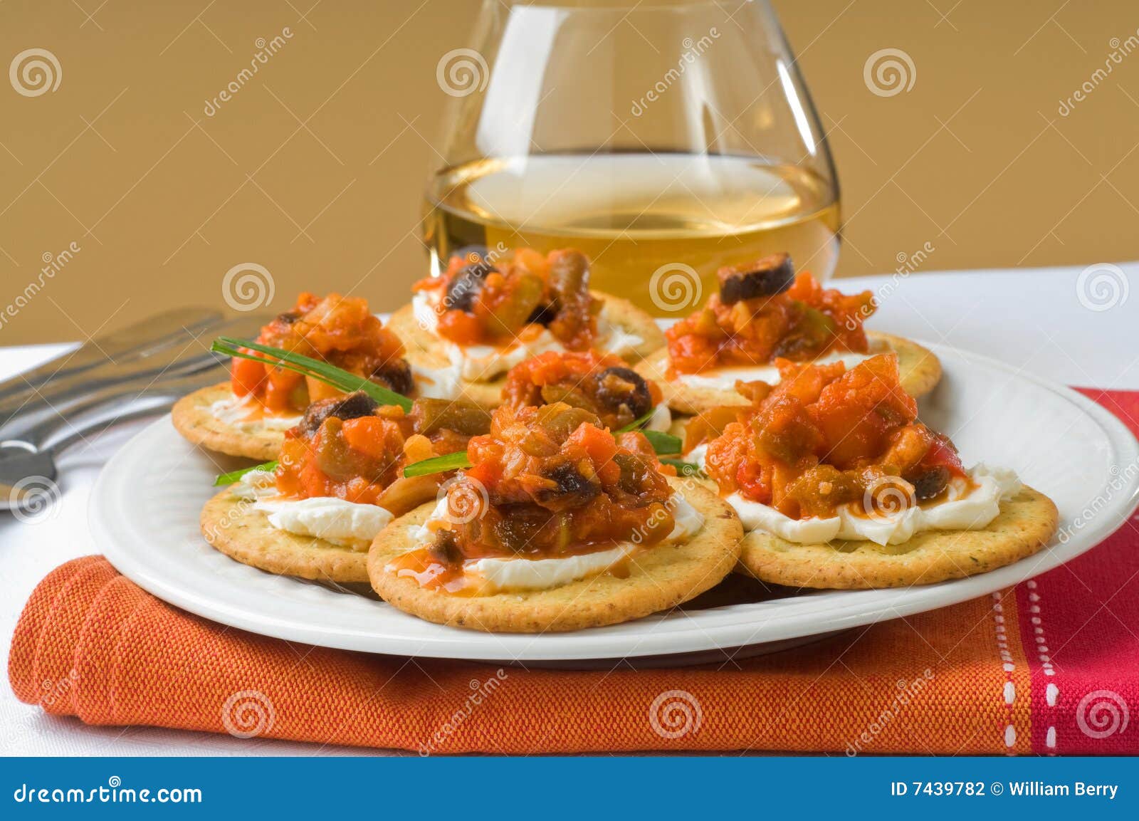 Mediterranean Appetizers stock photo. Image of healthy 7439782