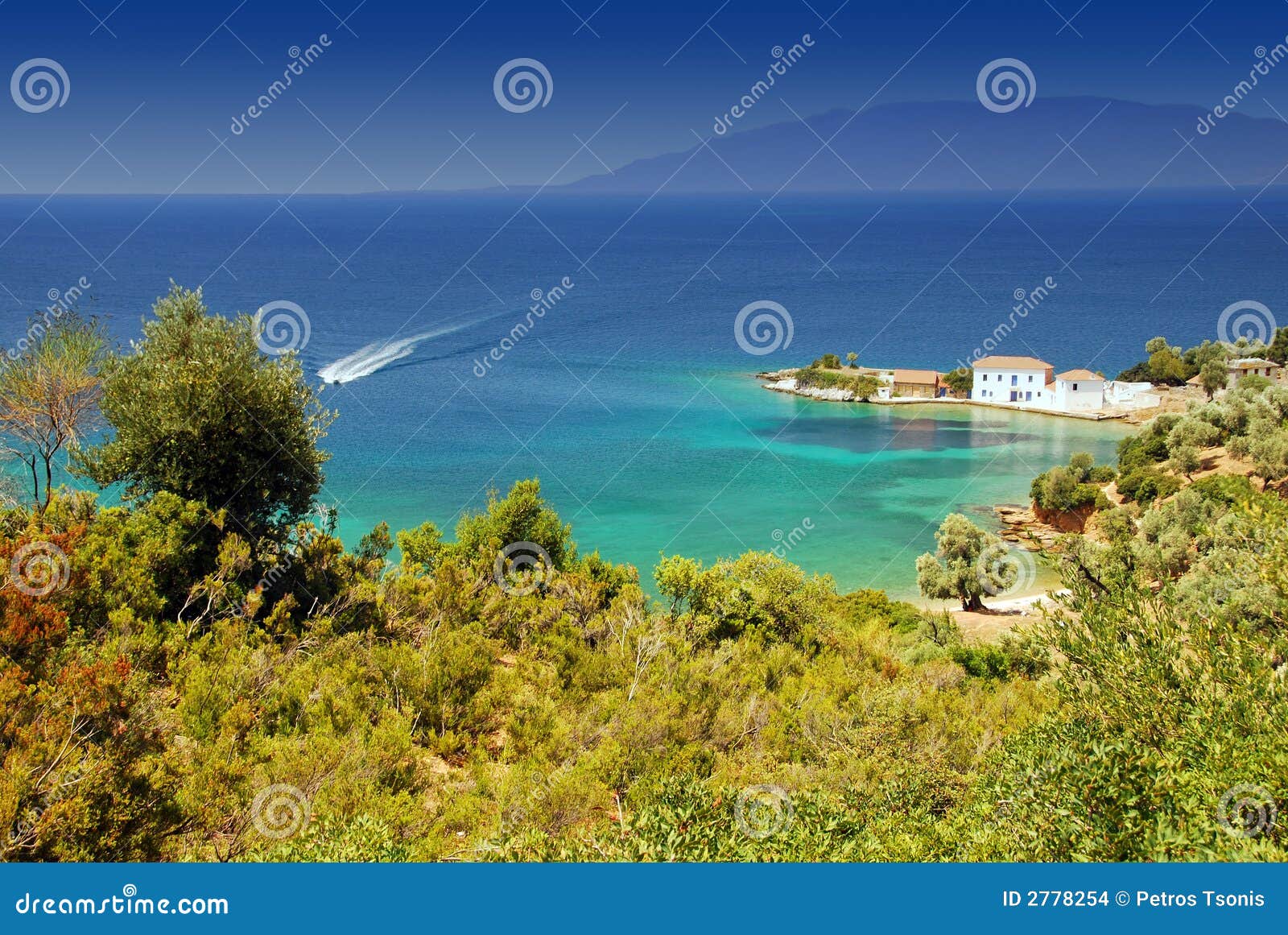 Mediterranean beach stock photo. Image of private, summer - 2778254