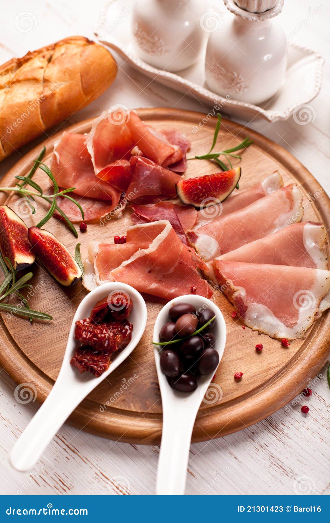 Mediterranean Cold Cuts Stock Image Image Of Appetizer