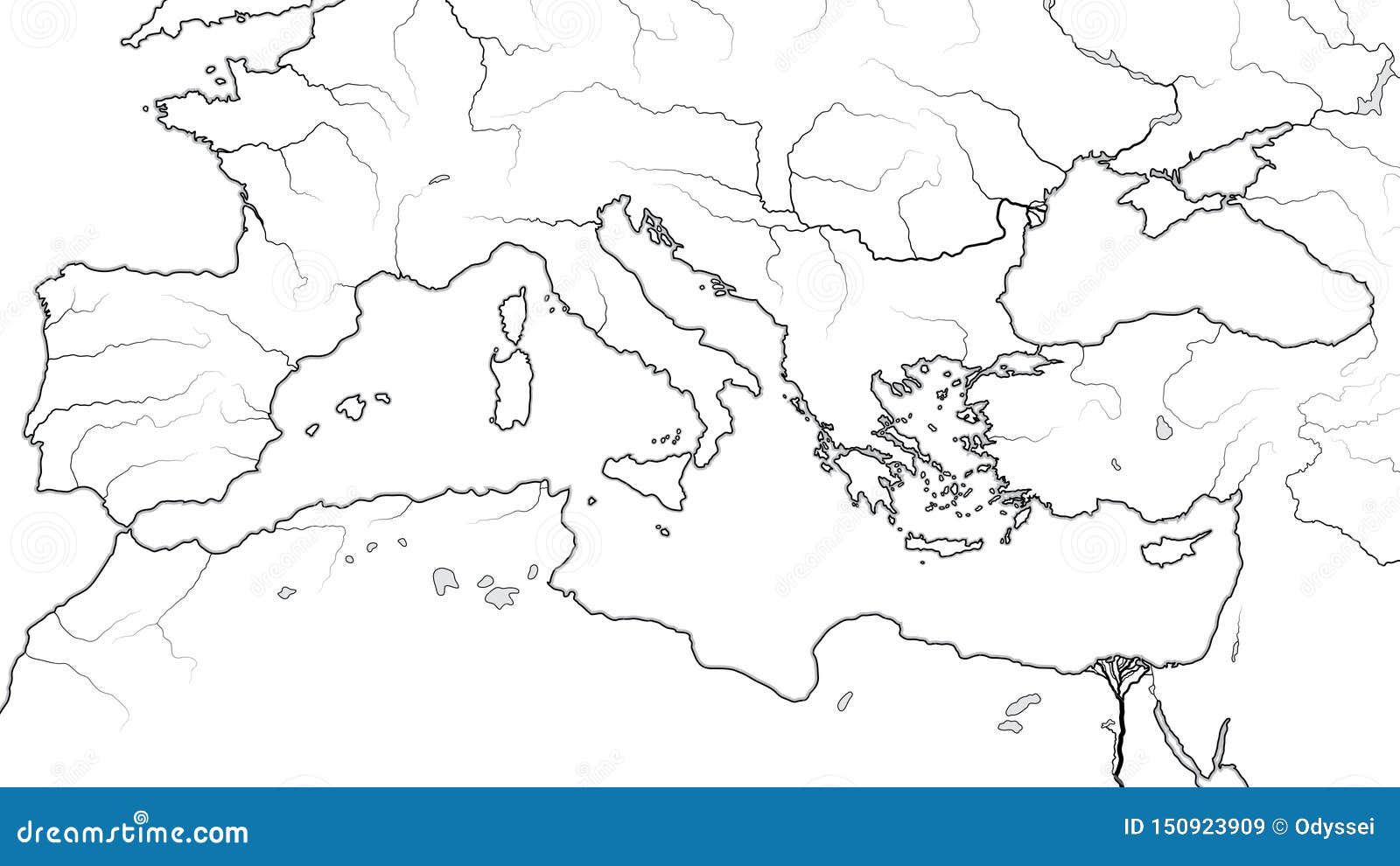Рим на контурной карте 5 класс. Карта Балкан и малой Азии. Контур Средиземного моря. Контурная карта Средиземноморья. Карта Средиземноморья пустая.
