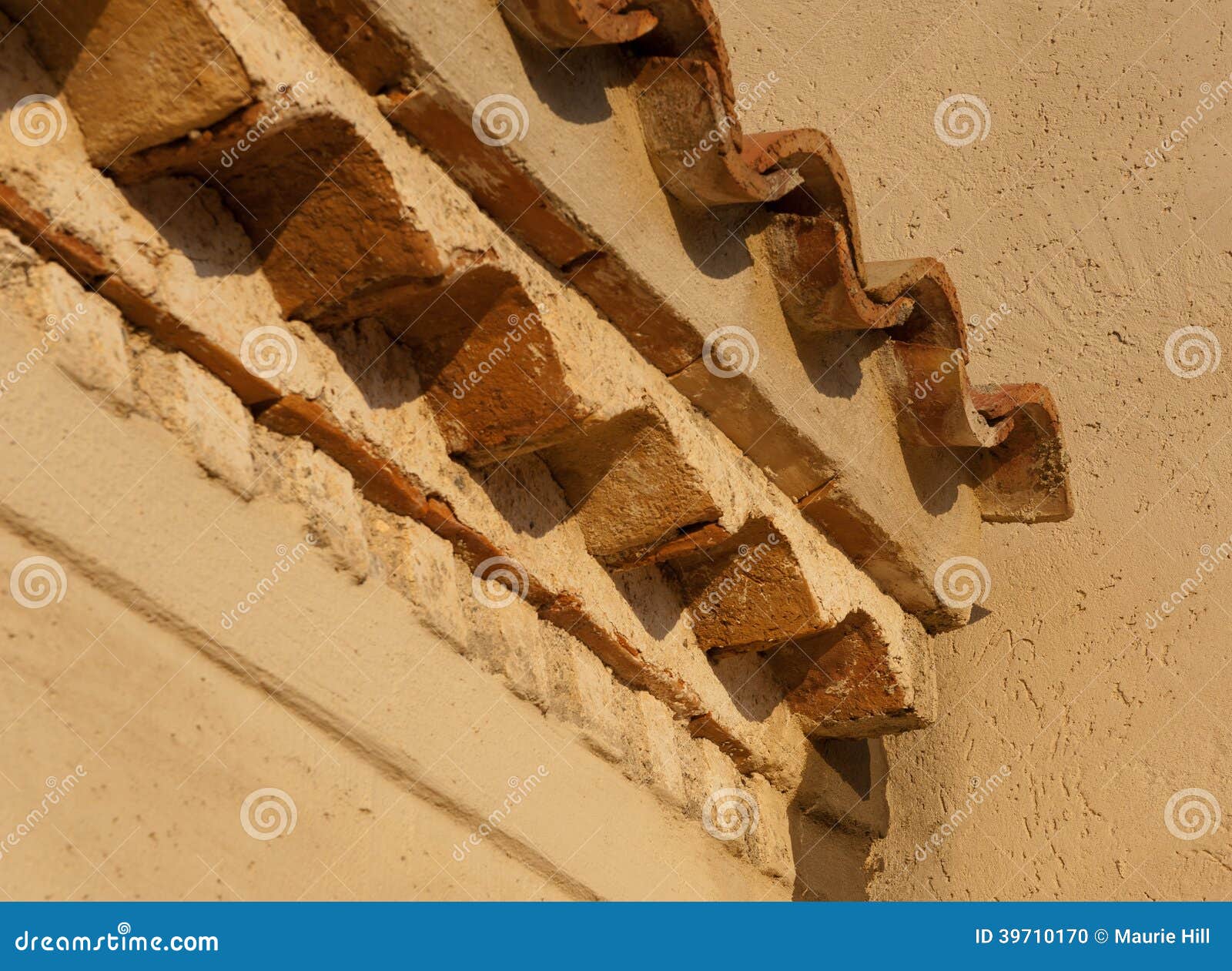 Mediterranean roof tiles stock photo. Image of terracotta - 39710170