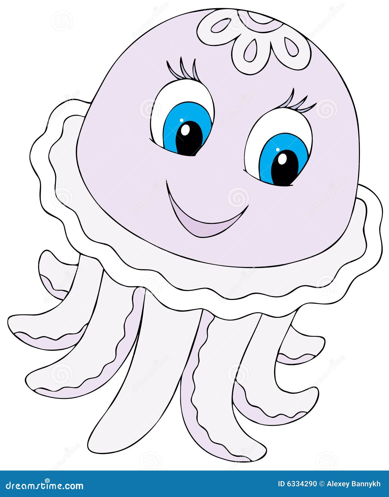 Meduse divertenti Libera da Diritti