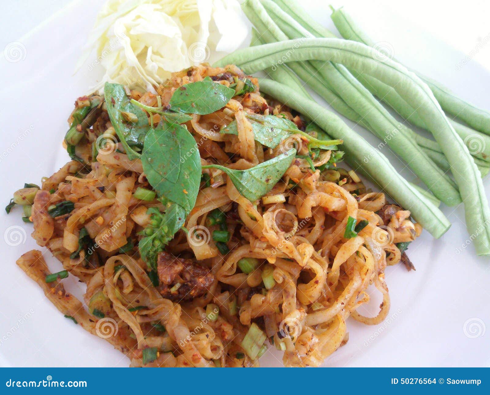 mee-yum-kra-sang. traditional krasang noodle spicy salad