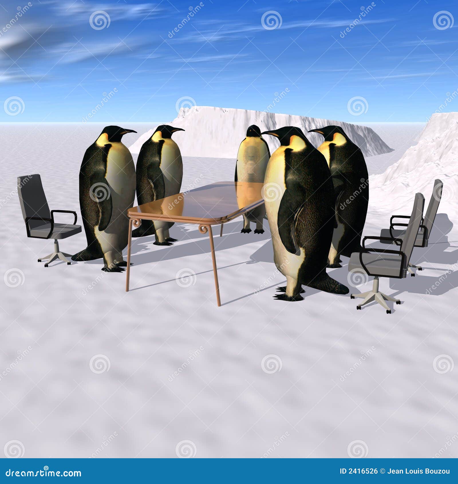 Meeting stock illustration. Illustration of motivation 2416526