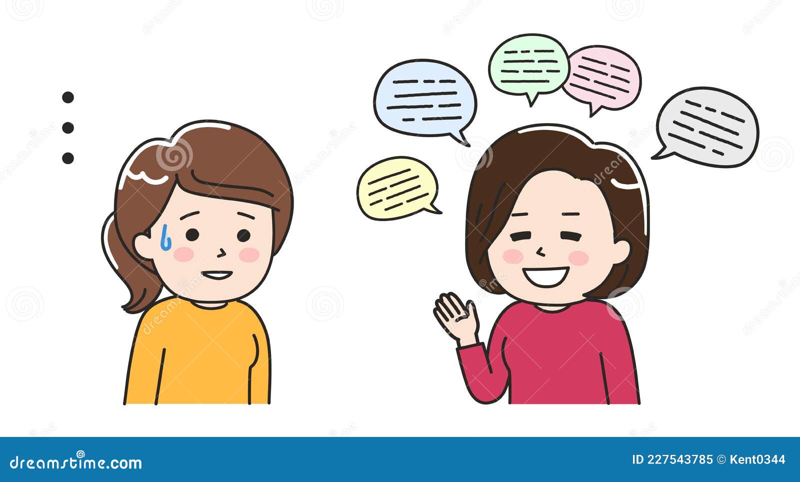 Talkative Clipart Talkative Clipart