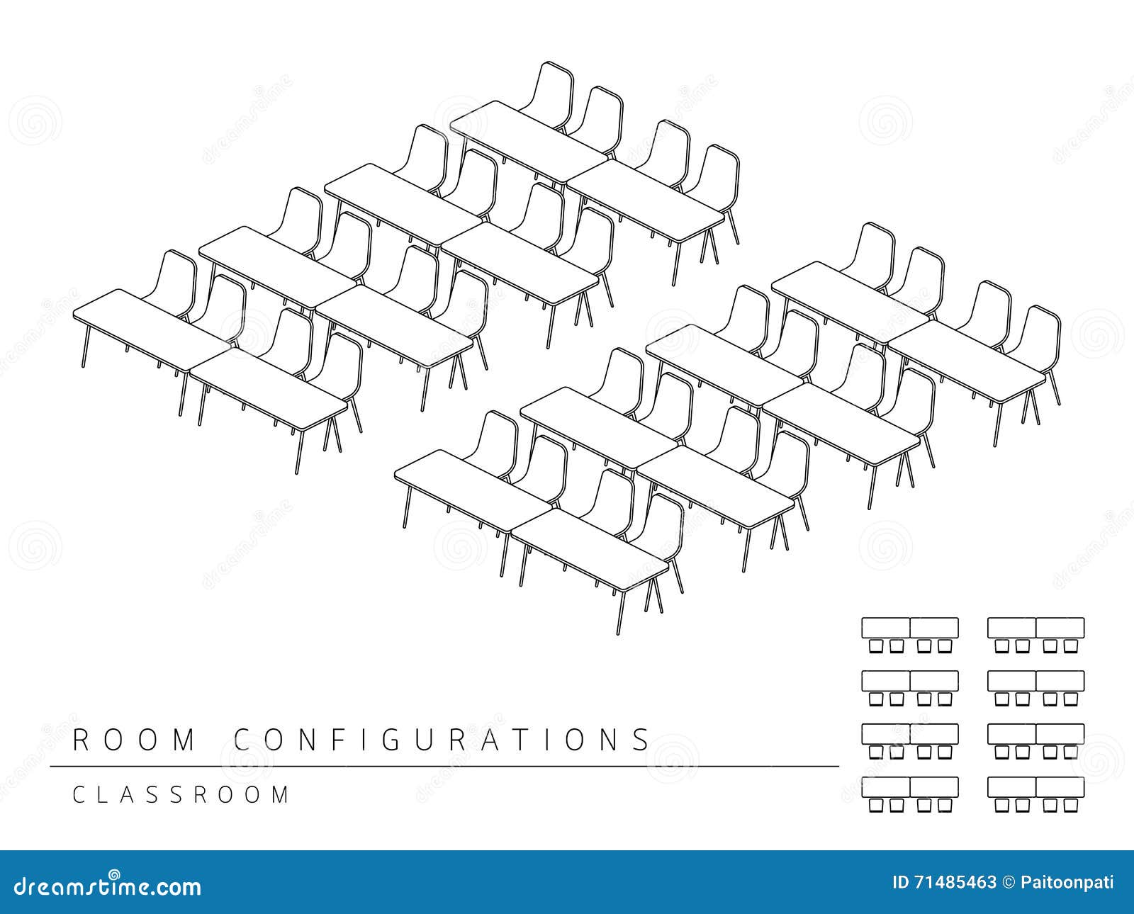 Meeting Room Setup Layout Configuration Classroom Style