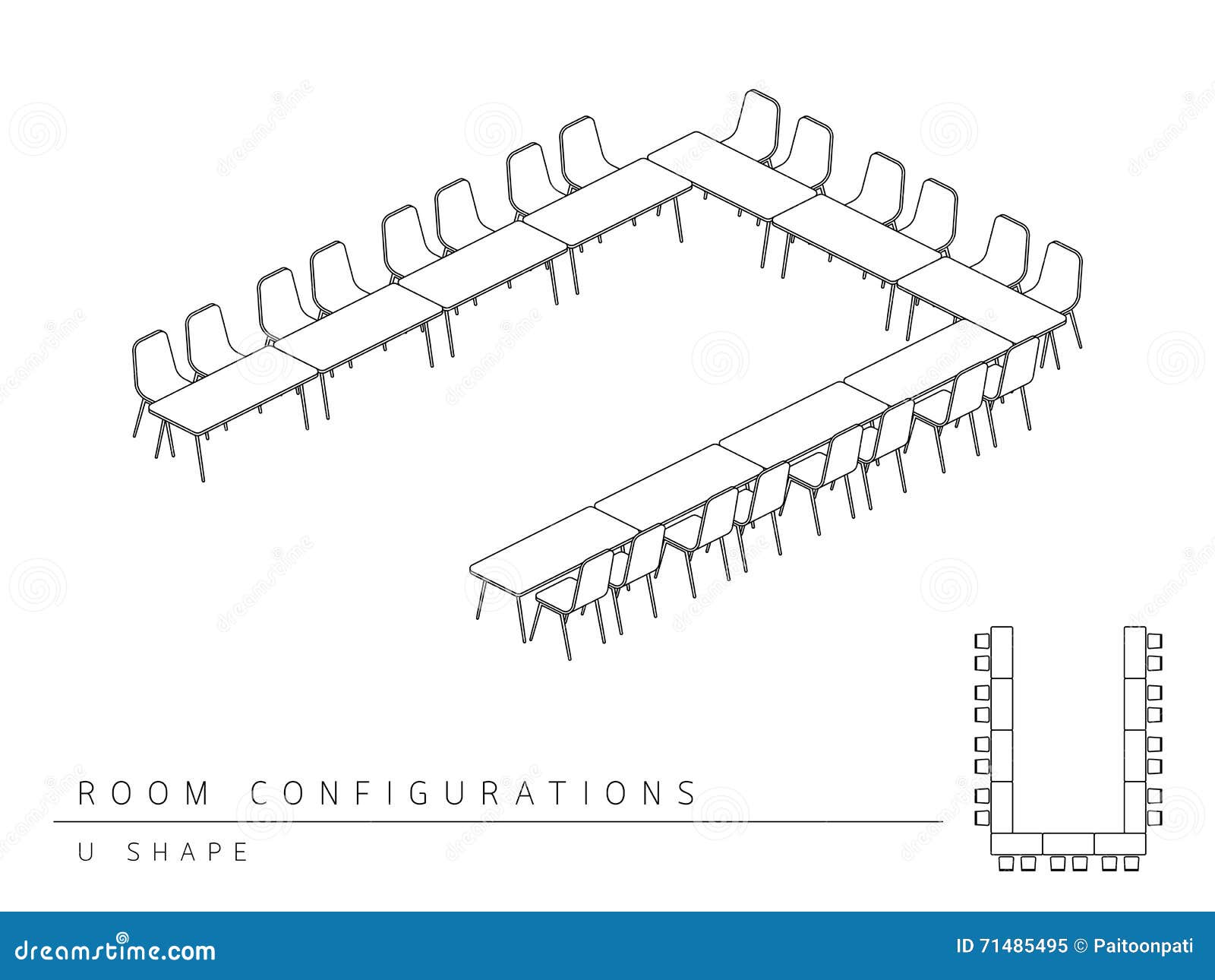 Meeting Room Set Up Diagrams