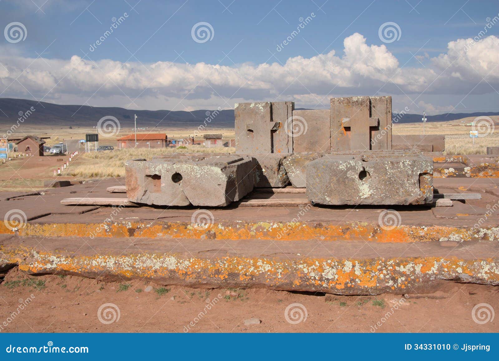 megalithic stone complex puma punku of tiwanaku ci