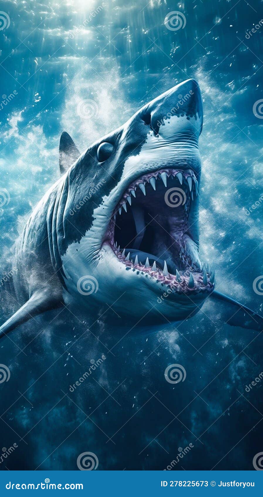 Megalodon, Giant Shark, Sea Monster, Aquatic Mutant, Danger Creature