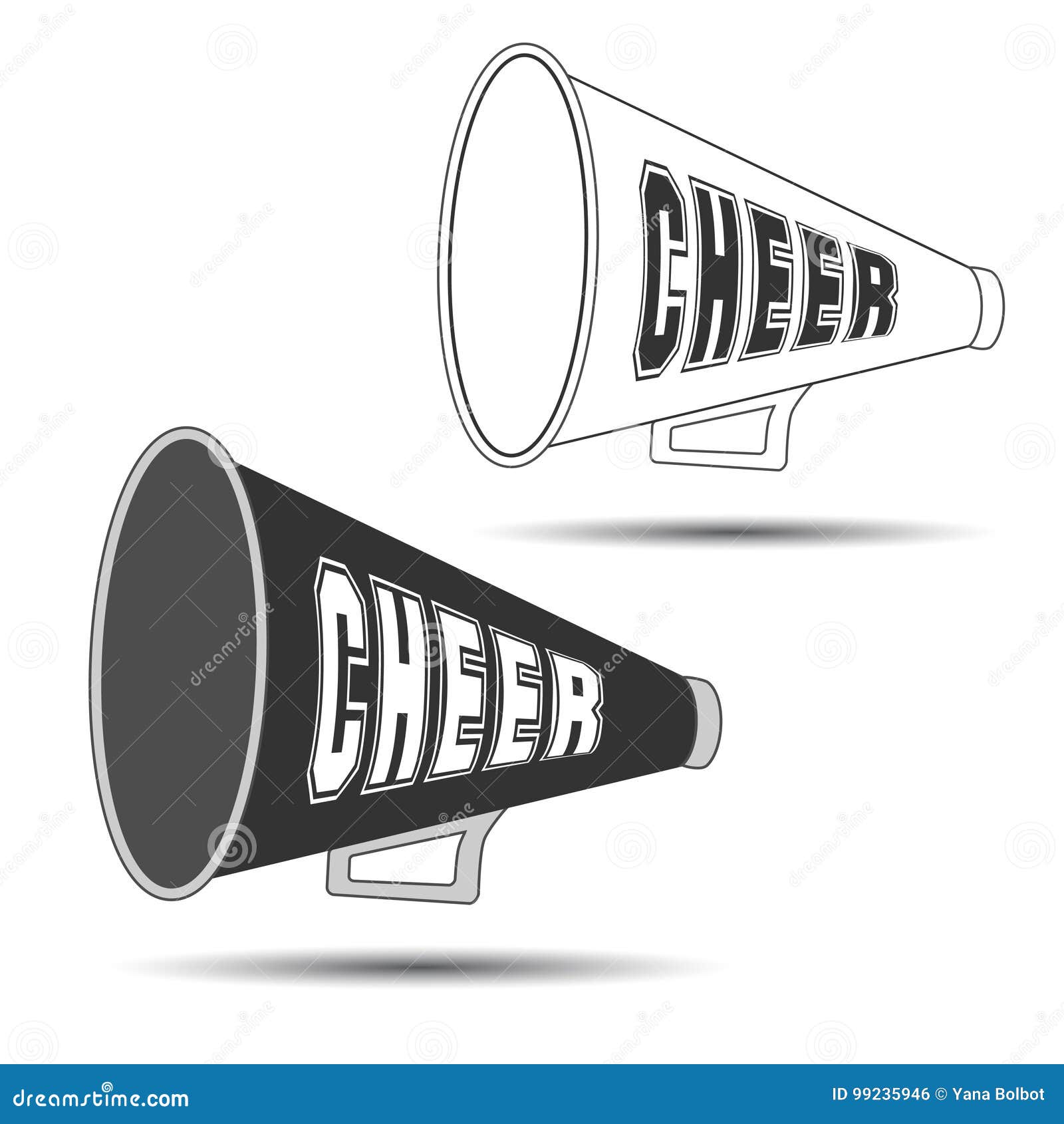 megaphone cheer