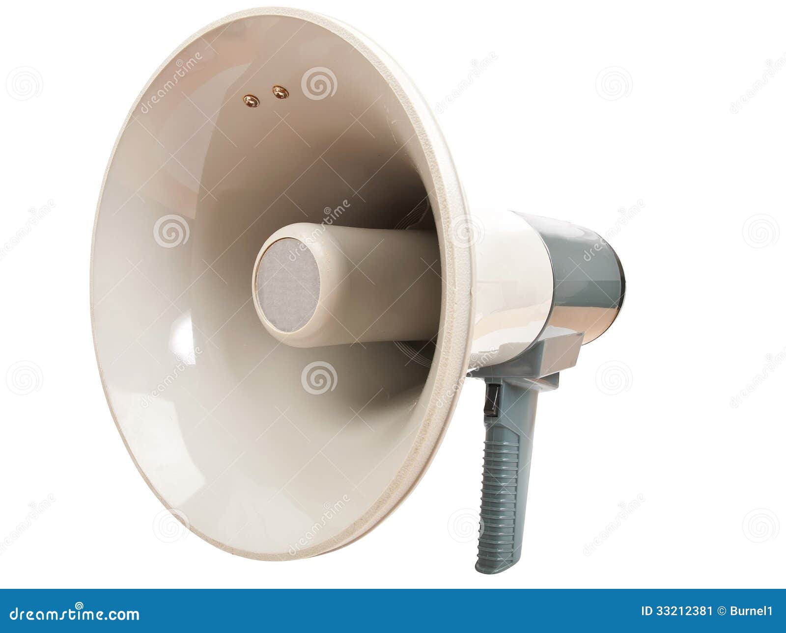 Megaphone stock image. Image of electric, audio, button 33212381