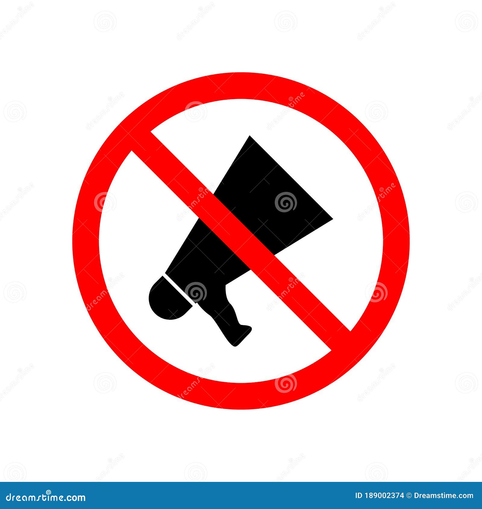 Megaphone Not Allowed Icon. Element Of Ptohibited Sign For Mobile