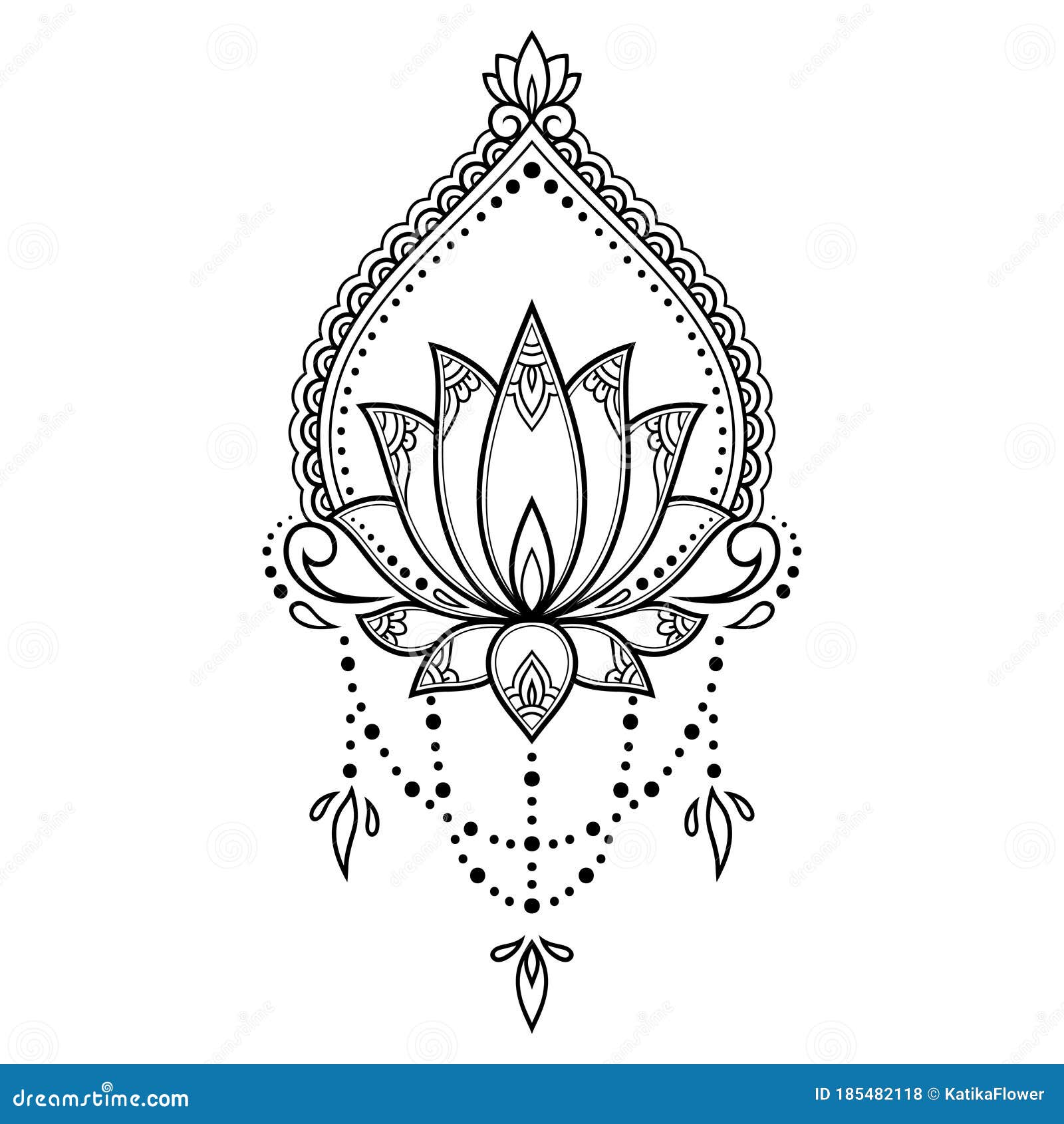 Flowers Drawings  Lotus mandala tattoo Mandalatattoo  Flickr