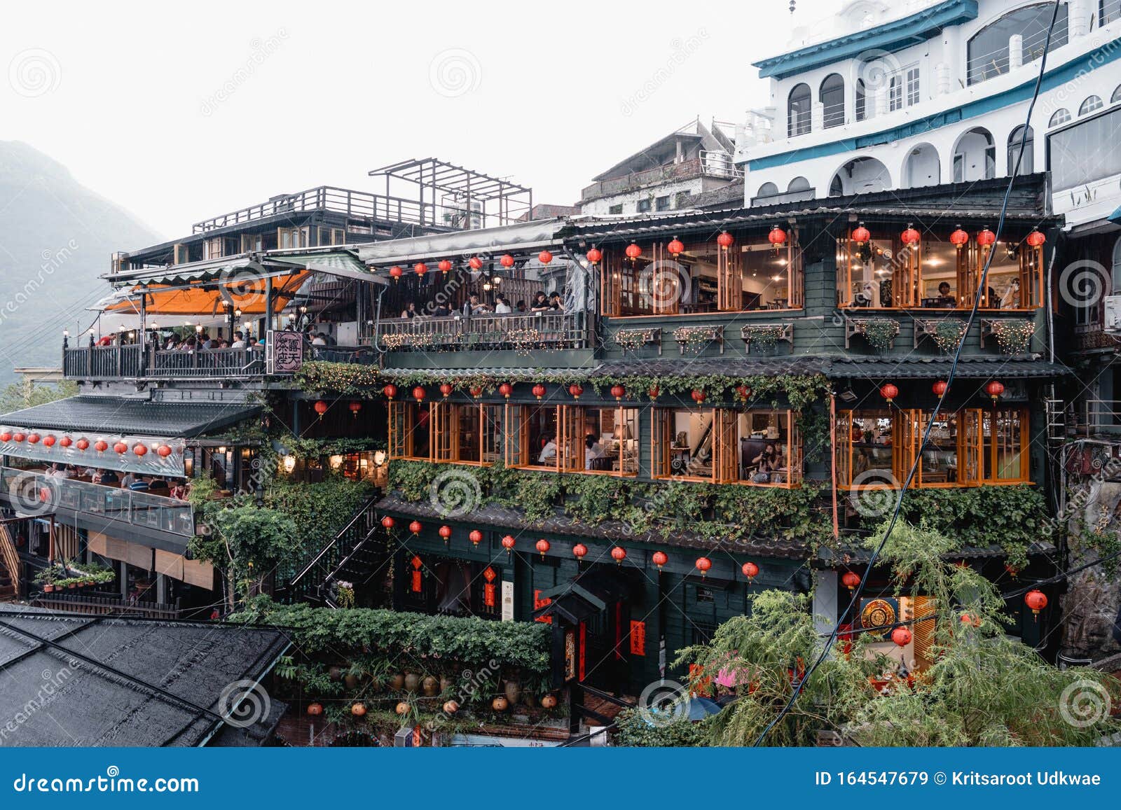 A-Mei` Tea House, The Inspiration Of Spirited Away In Jiufen Old A-Mei` Tea House, The Inspiration Of Spirited Away In Jiufen Old