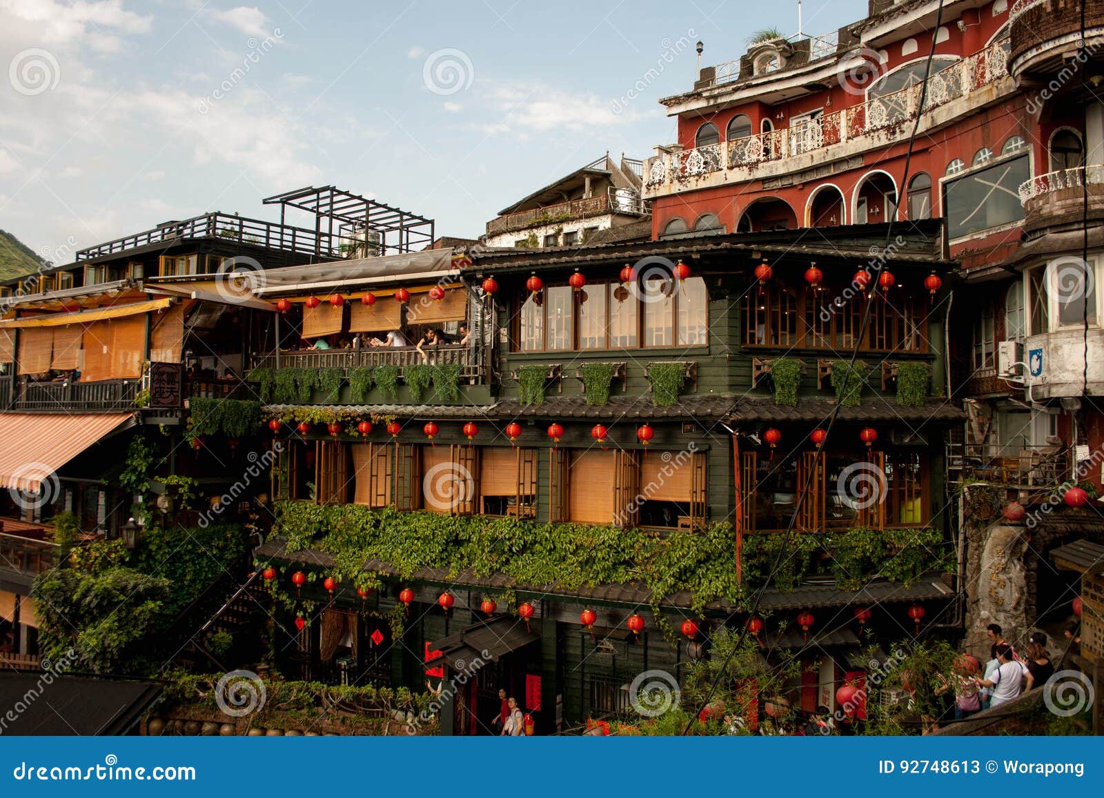 Mei Tea House, Jiufen, Taiwan Redaktionelles Stockfoto - Bild von Mei Tea House, Jiufen, Taiwan Redaktionelles Stockfoto - Bild von