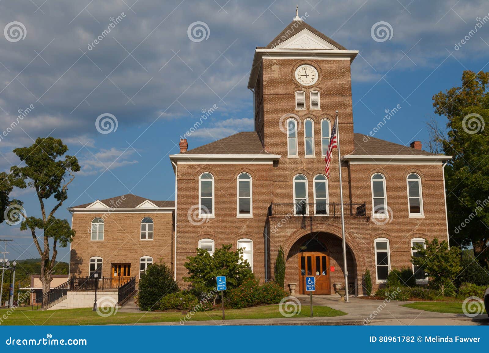 Meigs County Courthouse stock photo. Image of front, tennessee 80961782