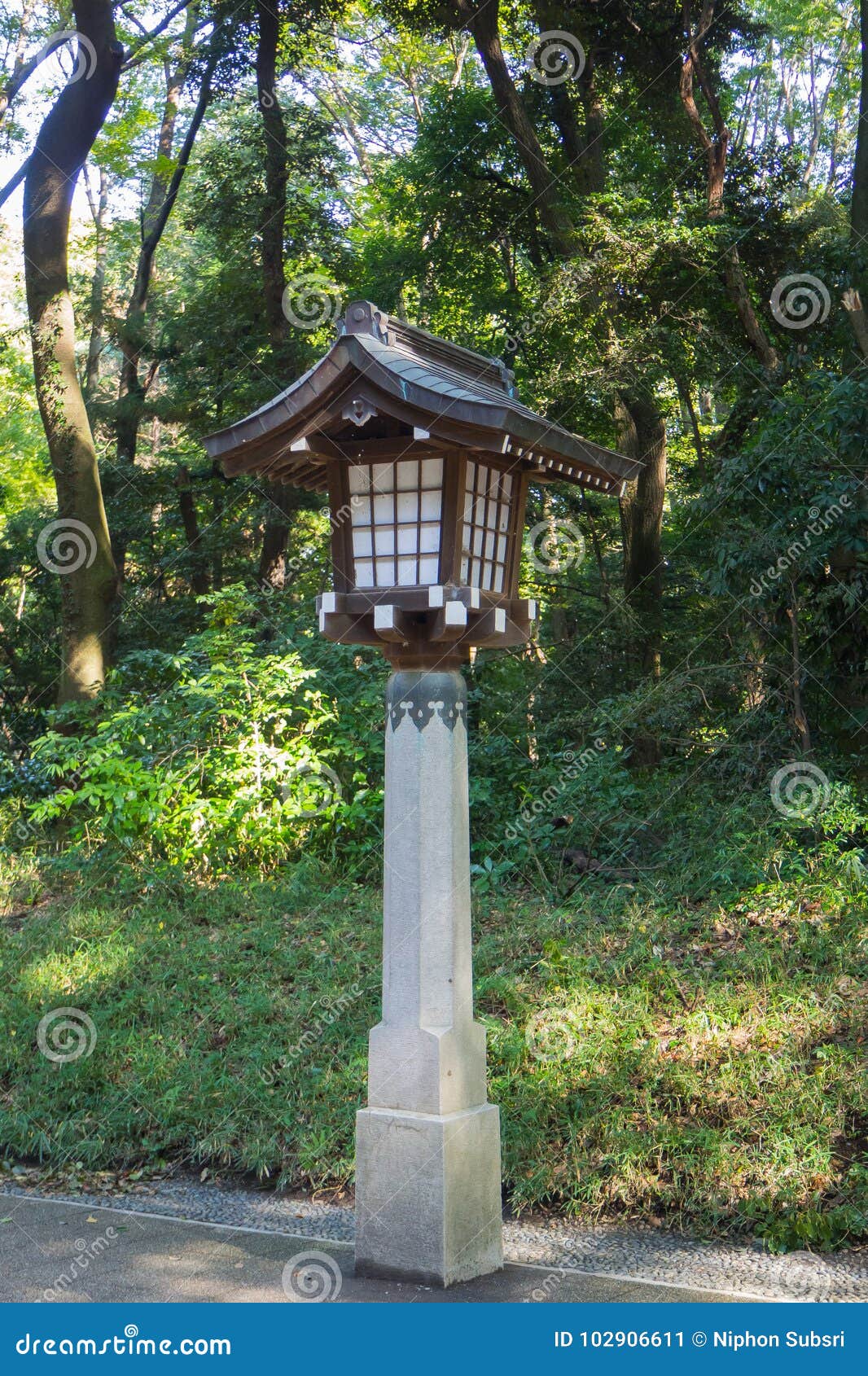 Meiji Shrine , Tokyo, Japan - OCTOBER 27 2017 : Located in Shib ...