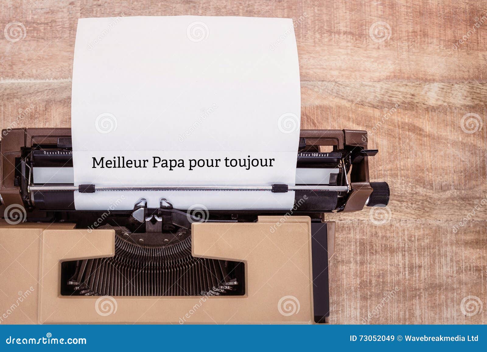 meilleur papa pour toujours written on paper