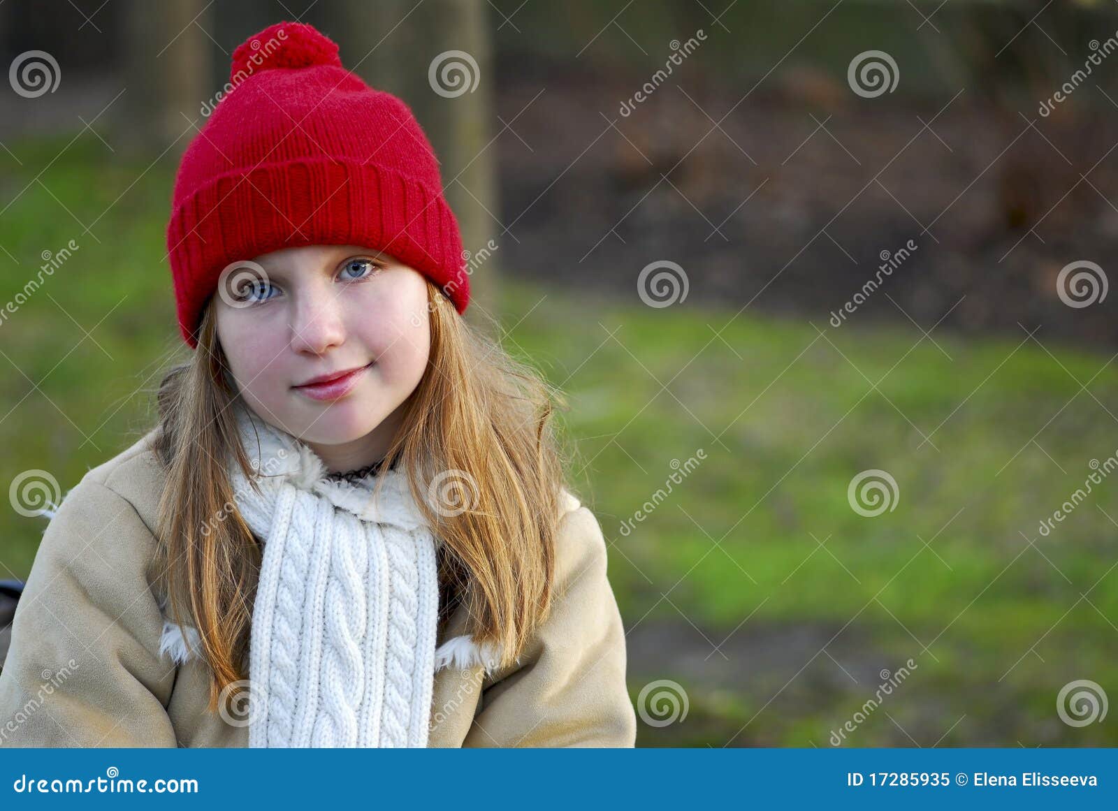 Meisje in de winterkleren stock afbeelding. Image of mensen - 17285935