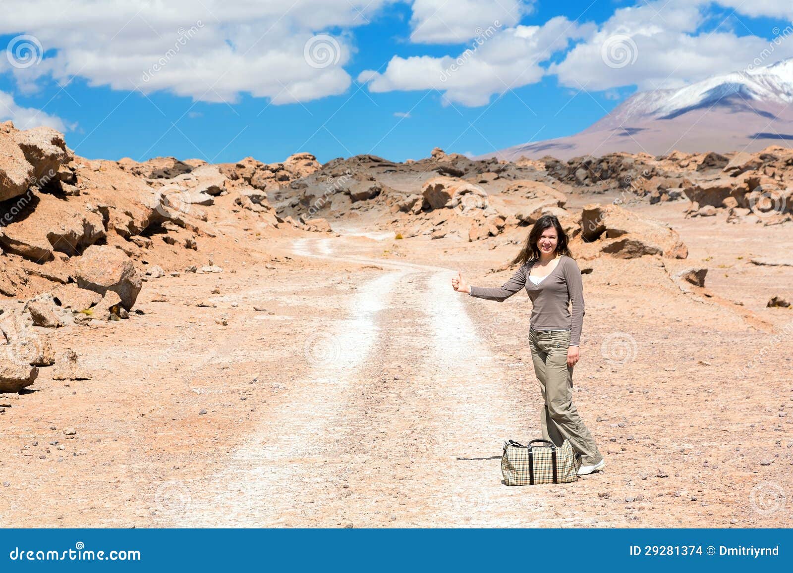 Meisje die de auto halen stock foto. Image of actief - 29281374