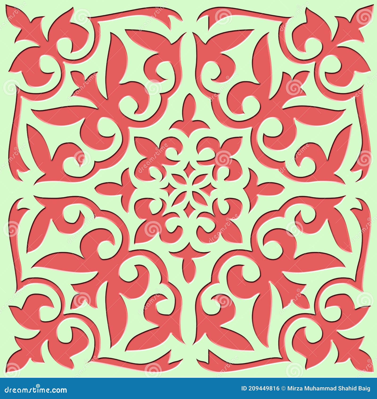 Mejor Diseño De Patrón Abstracto De Baldosas Florales Decorado Con Marco De  Copo De Nieve6 Stock de ilustración - Ilustración de marcos, creativo:  209449816