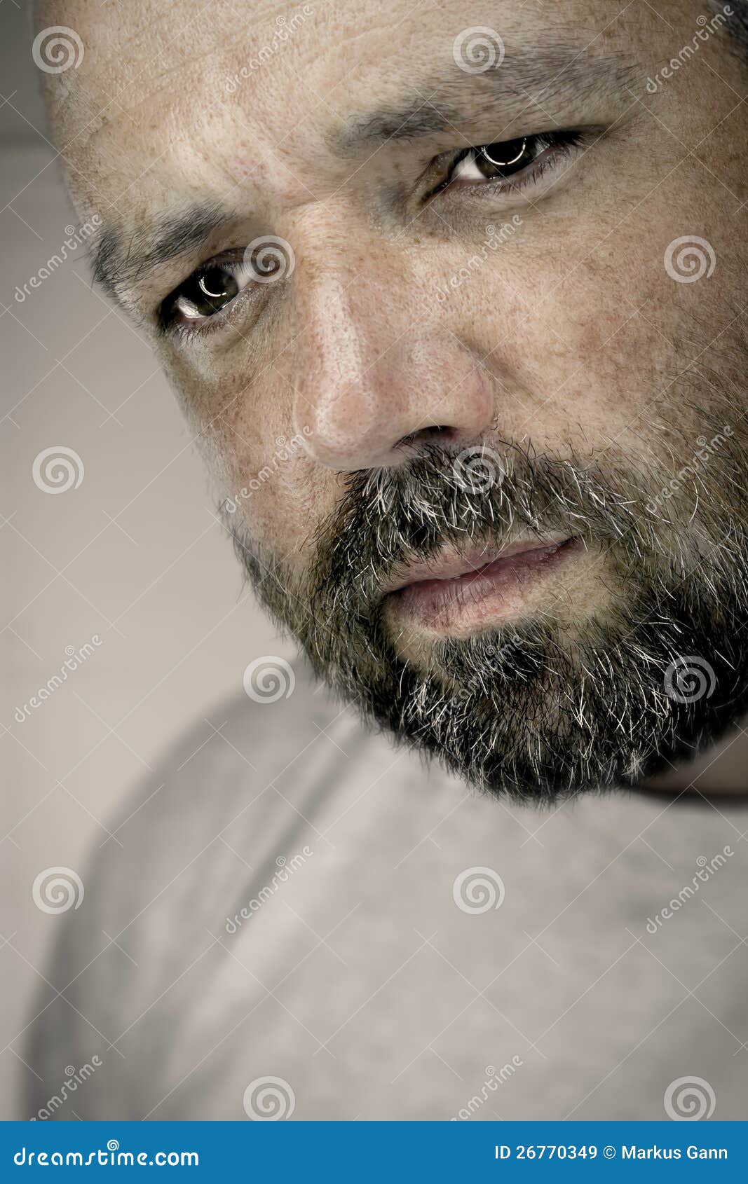 Melancholy male expression stock image. Image of male 26770349