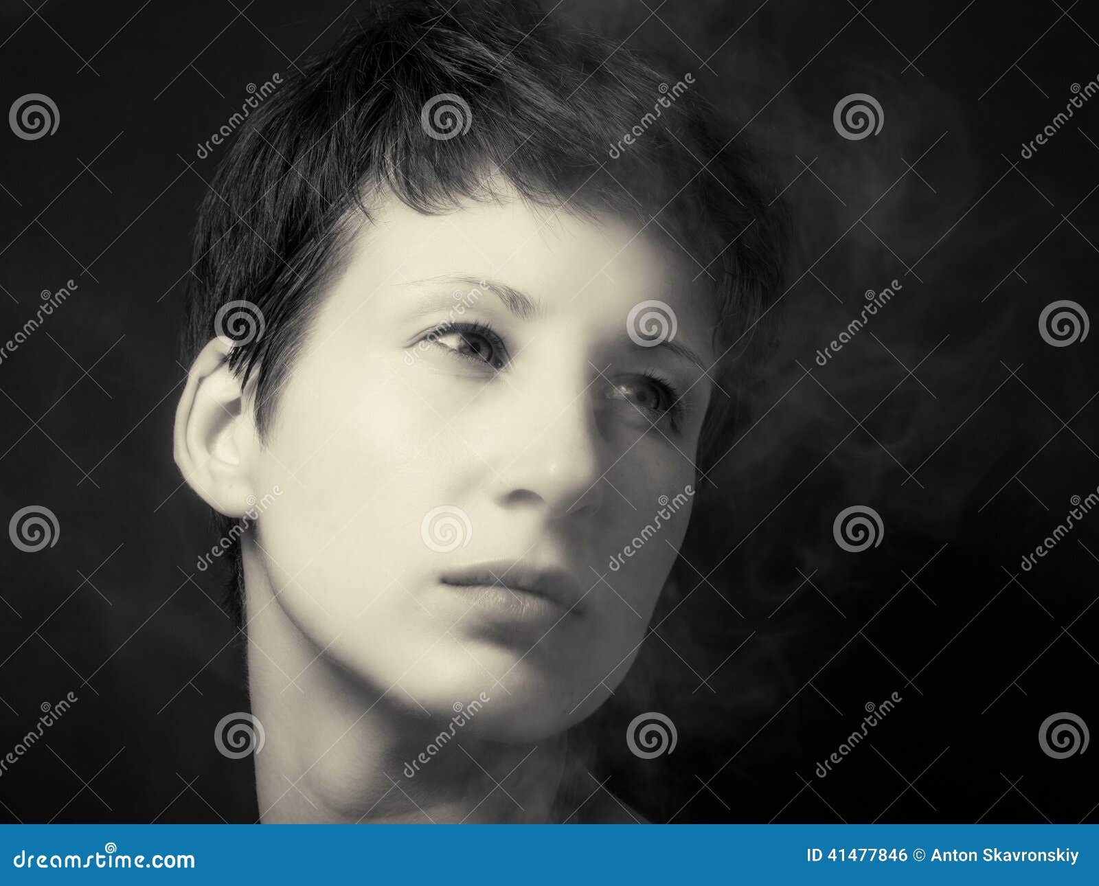 Melancholy stock photo. Image of concepts, dark, looking 41477846