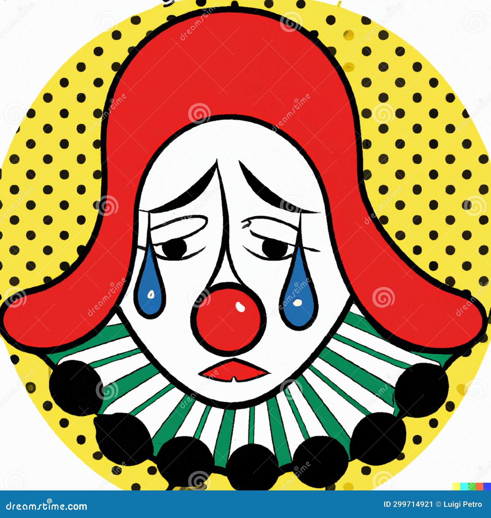 melancholy mime's teardrop tale