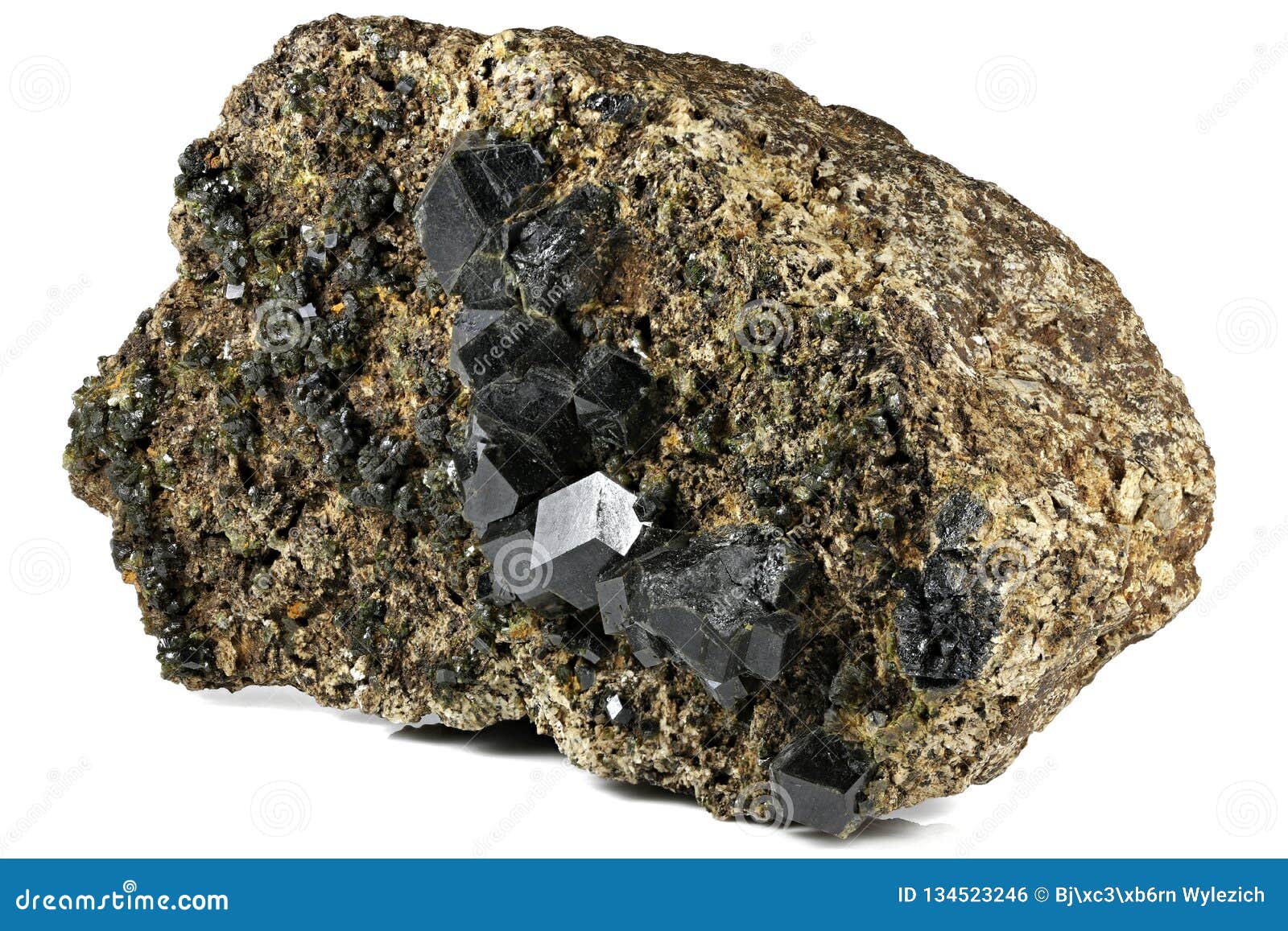 Melanite stock photo. Image of white, discovery, resources - 134523246