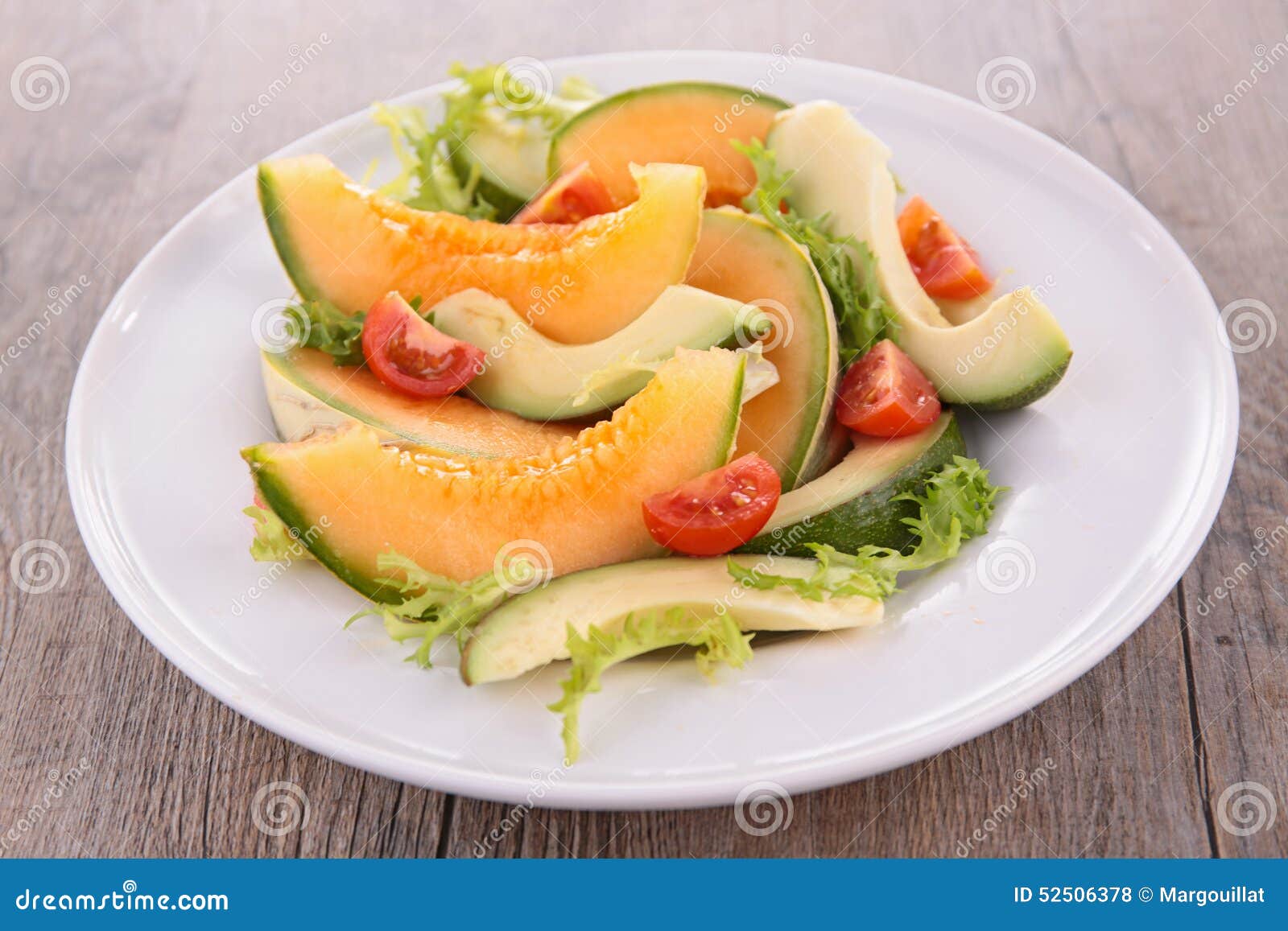 Melon,avocado and tomato stock photo. Image of vegetable 52506378