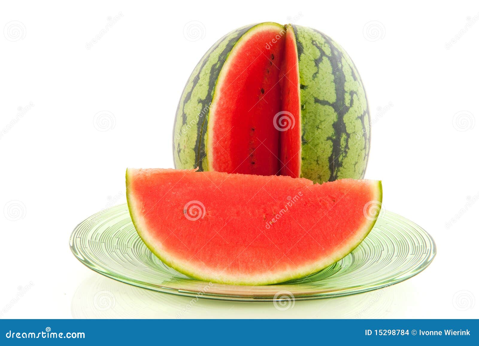 Melon d'eau photo stock. Image du glace, frais, blanc 15298784