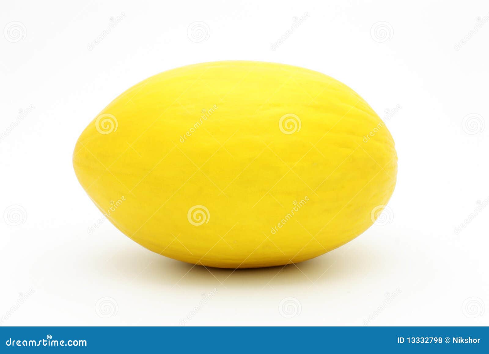 Melon of the Form of a Ball for Rugby Stock Photo Image of fruit