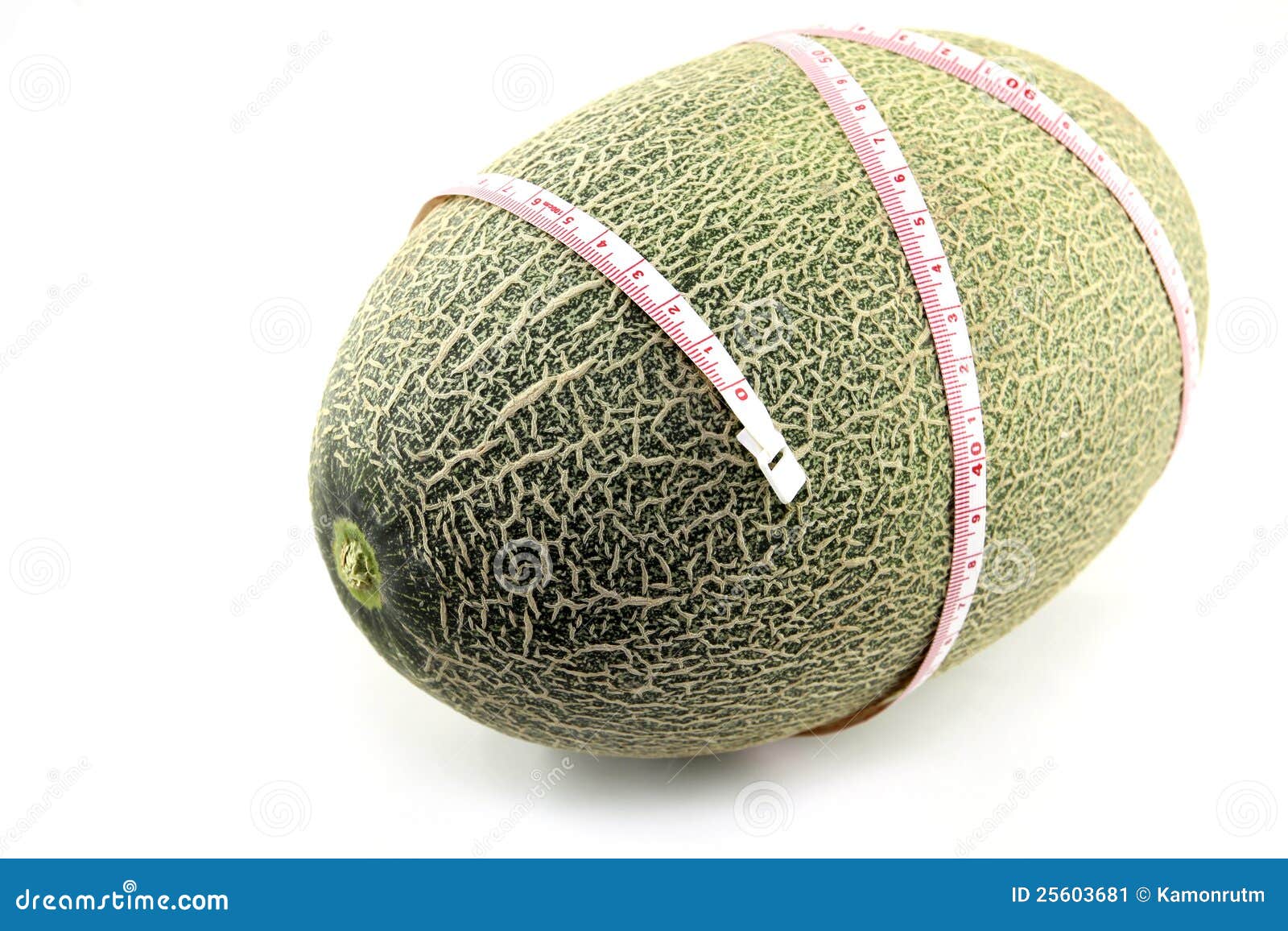 Melon from Japan with Tape Measure Stock Image Image of pulp, measure
