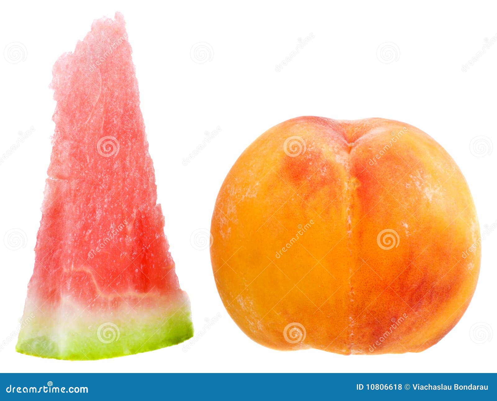 Melon and peach stock photo. Image of colorful, ingredient 10806618