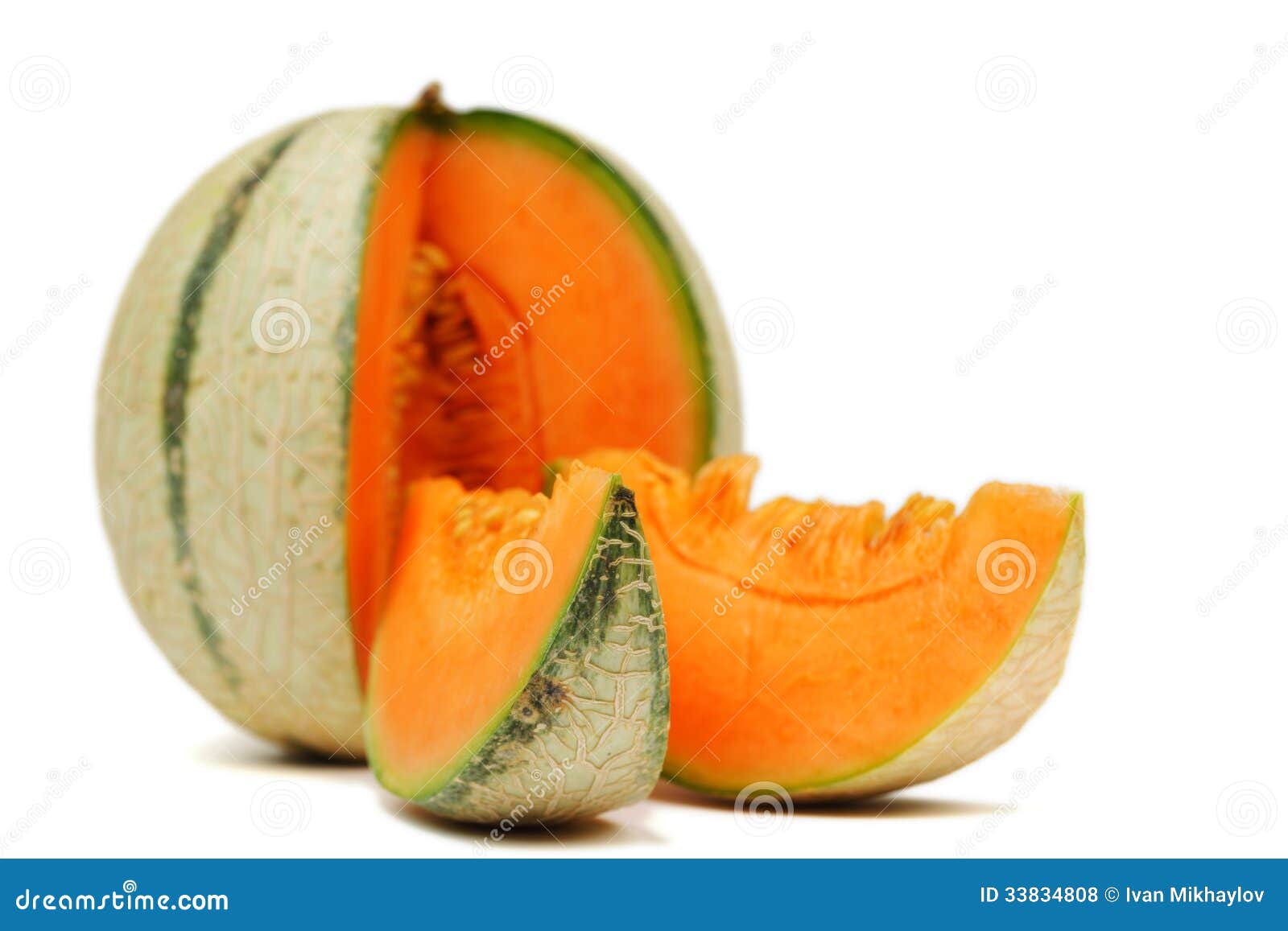 Melone de cantaloup photo stock. Image du organique, délicieux 33834808