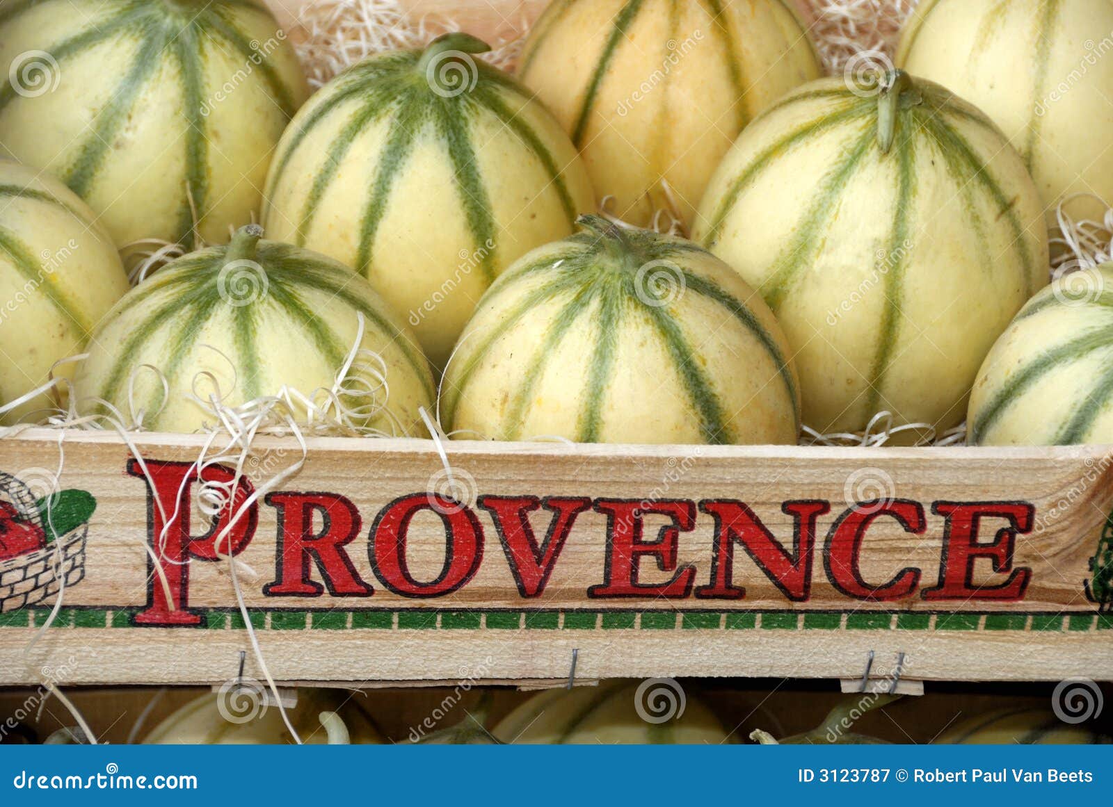 Melonen von Frankreich stockbild. Bild von nahrhaft, appetit 3123787