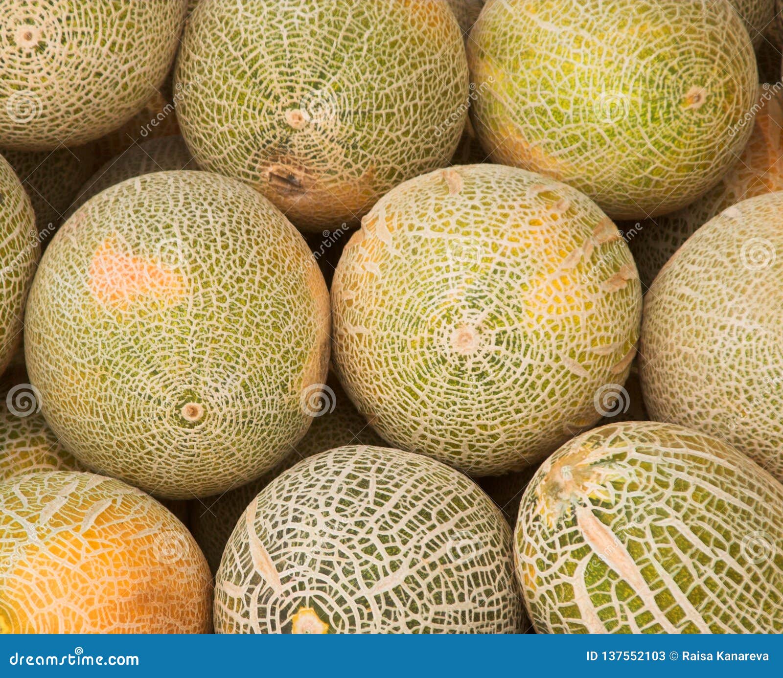 Melons in market stock image. Image of market, watermelon 137552103