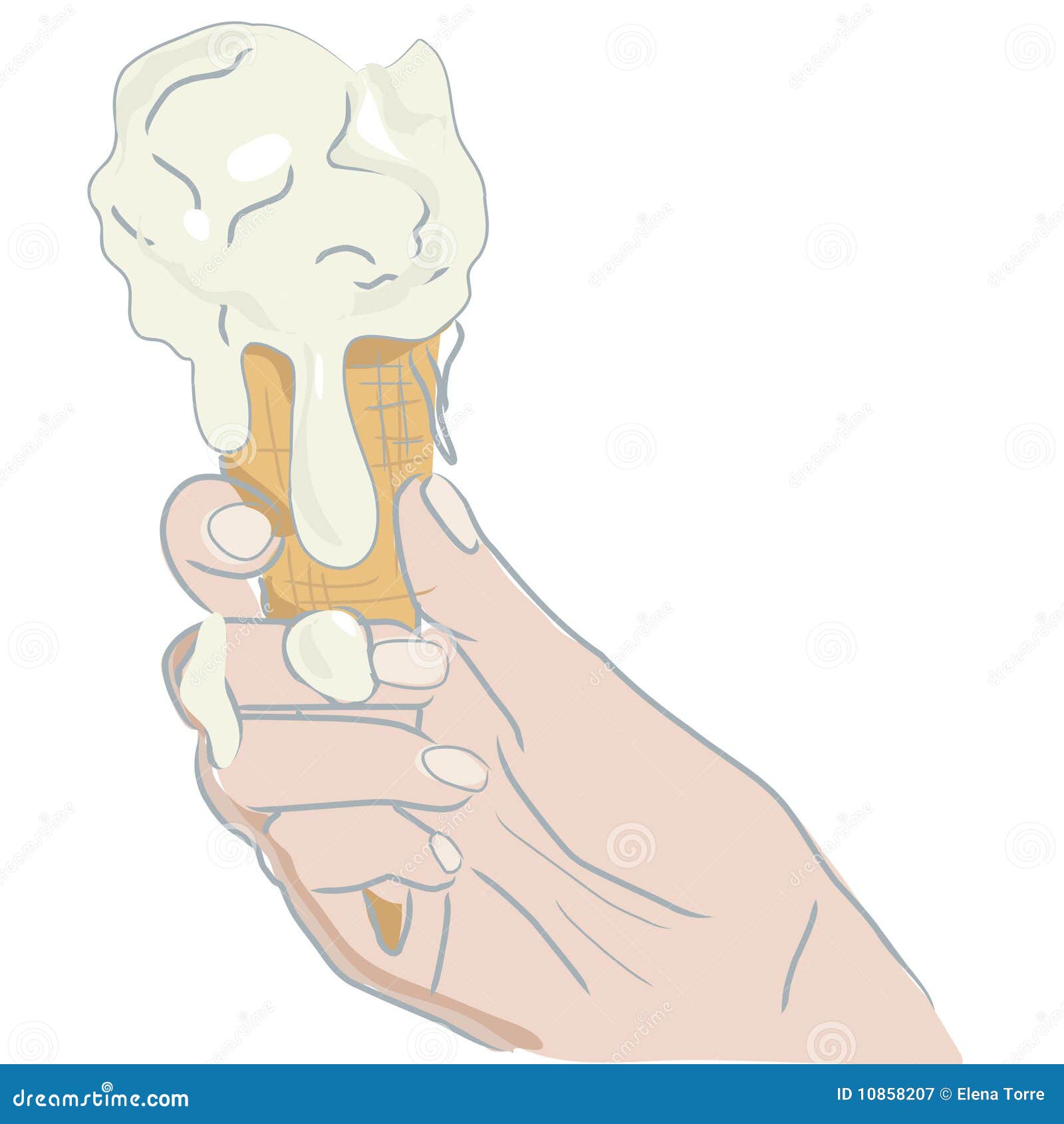 ice cream melting clipart - photo #26