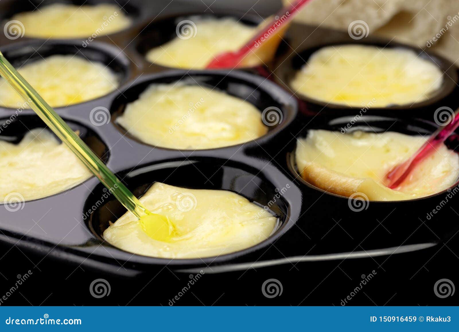 Melted Provolone Chesse Snacks Stock Image Image of parmesan, table