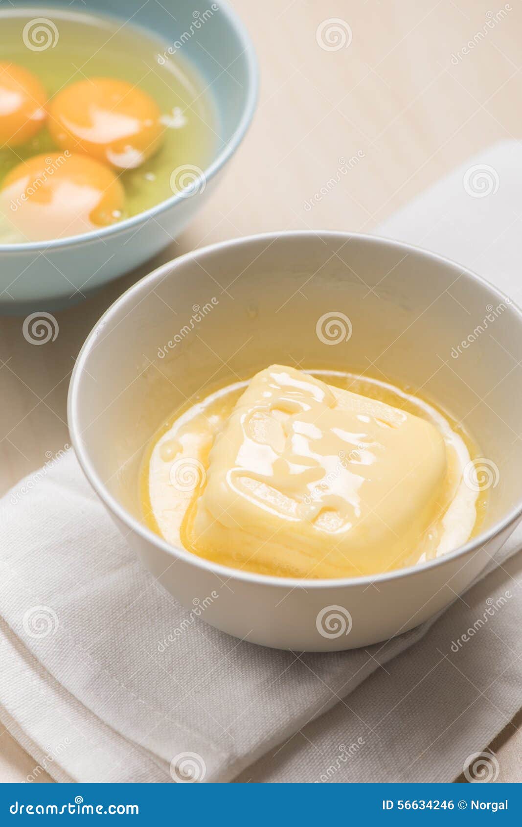 Melting butter stock photo. Image of yellow, margarine 56634246