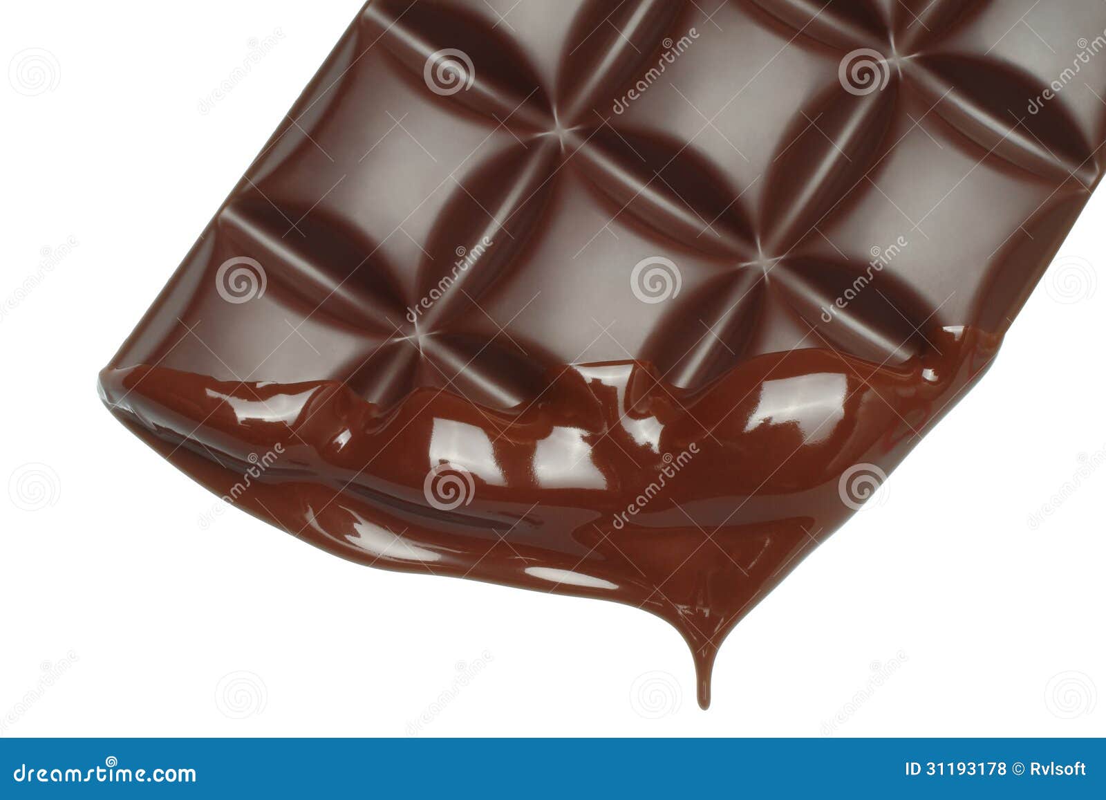 Melting chocolate dripping stock photo. Image of droplet - 31193178
