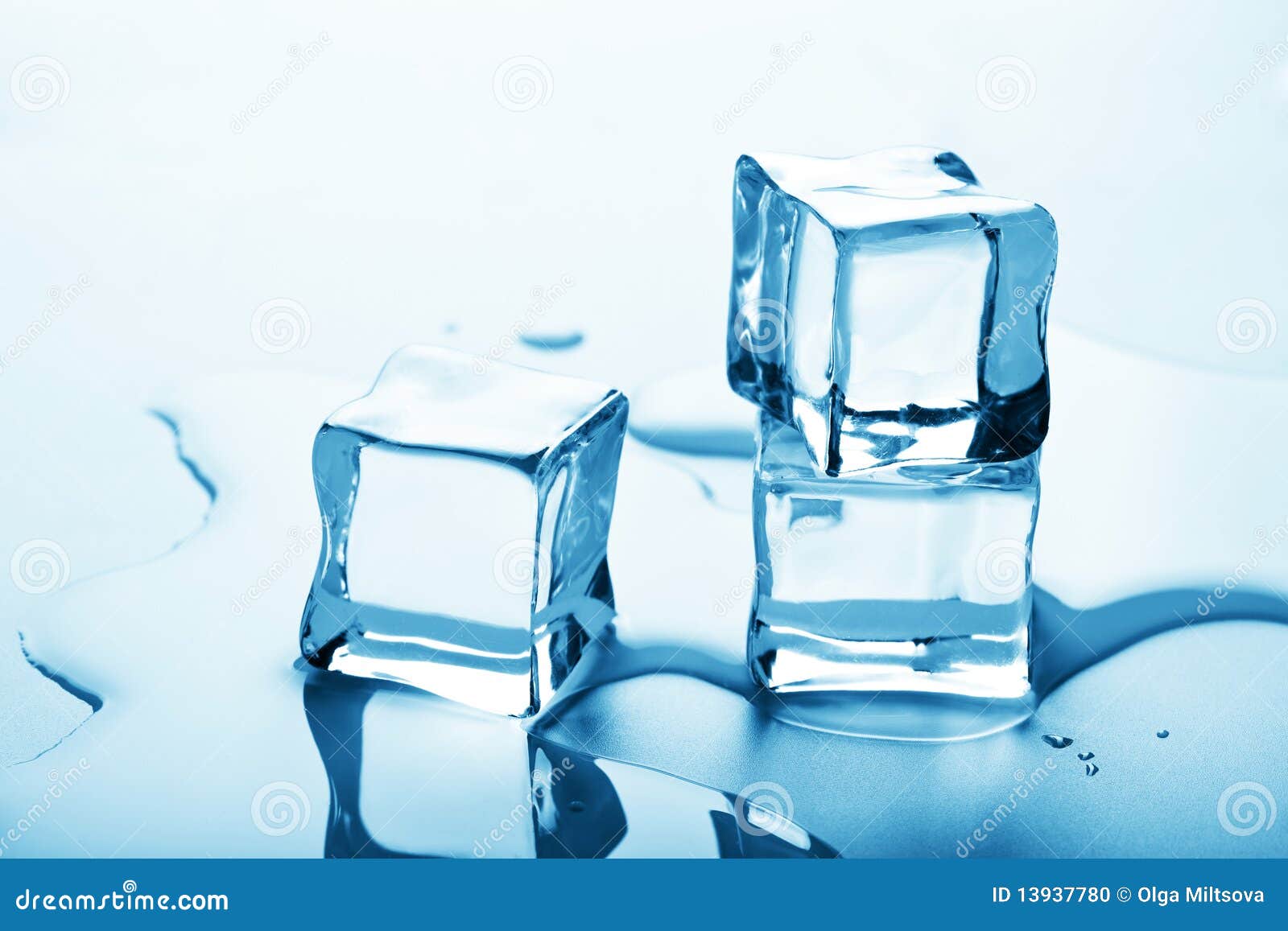 Melting ice cubes stock photo. Image of environment, transparent 13937780