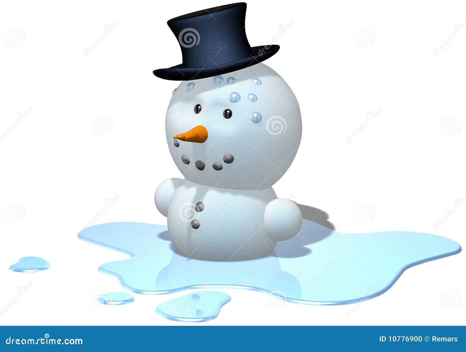 Melting Snowman