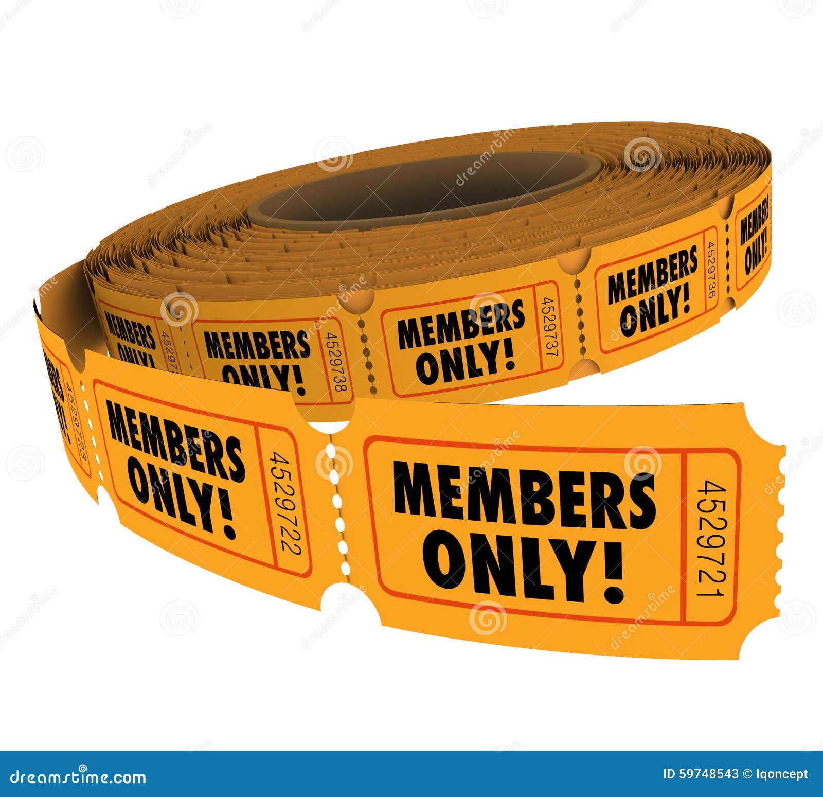 members only ticket roll exclusive vip group access event passes