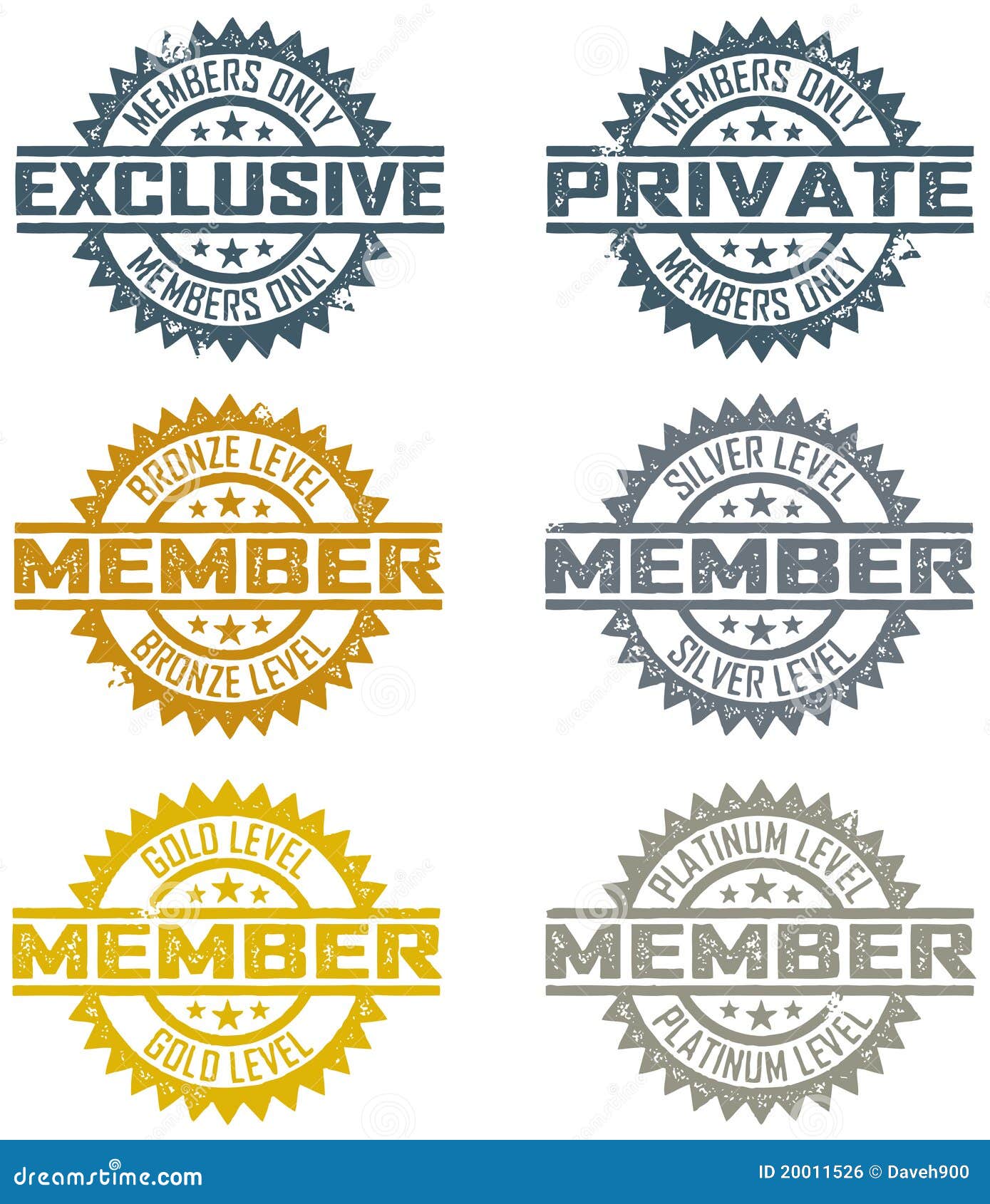 membership stamps